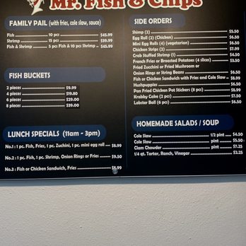 Mr Fish & Chips - Menu - Fish & Chips Near Me - Simi Valley, California Mr Fish & Chips - Menu - Fish & Chips Near Me - Simi Valley, California