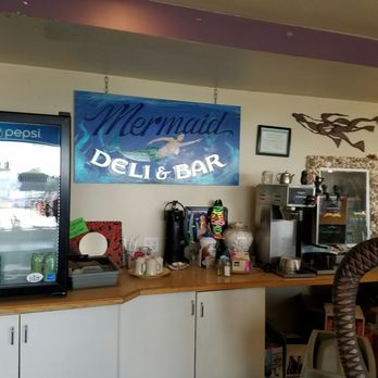 The Mermaid Deli - a display of items on the counter - Delis Near Me - Westport, Washington The Mermaid Deli - a display of items on the counter - Delis Near Me - Westport, Washington