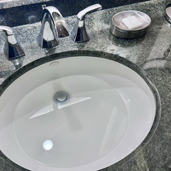 Hyatt Regency Valencia - Clogged sink and used bar of soap in a room I just checked into. - Hotels Near Me - Valencia, California