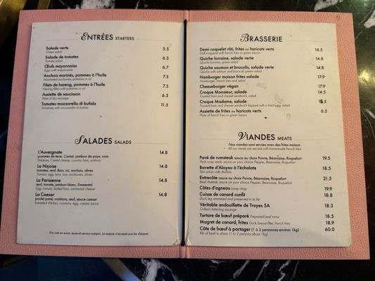 Menu photo 3 Café L'Estel Paris, 75 Menu photo 3 Café L'Estel Paris, 75