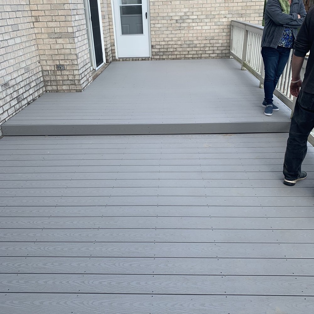 King and Queen construction - Composite resurfacing on solid Deck! Mike IS The King! - Fences & Gates Near Me - Virginia Beach, Virginia King and Queen construction - Composite resurfacing on solid Deck! Mike IS The King! - Fences & Gates Near Me - Virginia Beach, Virginia
