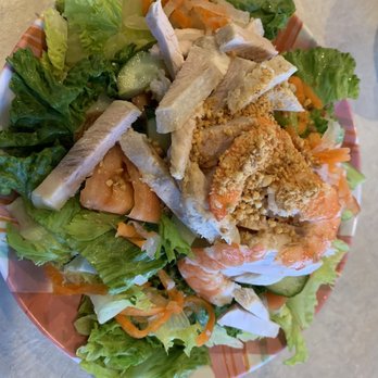 Bac Nam - Sweet sour salad with shrimp & pork salad -romaine, cucumbers, celery & sweet chili daikon carrots dipping sauce! - Vietnamese Near Me - Honolulu, Hawaii Bac Nam - Sweet sour salad with shrimp & pork salad -romaine, cucumbers, celery & sweet chili daikon carrots dipping sauce! - Vietnamese Near Me - Honolulu, Hawaii
