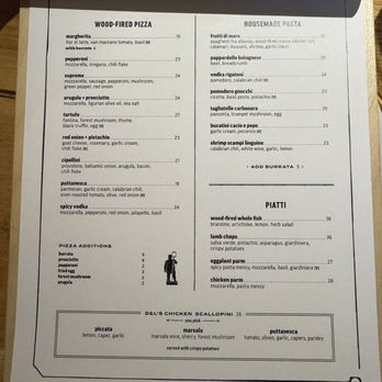 Mani Osteria & Bar - Menu - Italian Near Me - Ann Arbor, Michigan