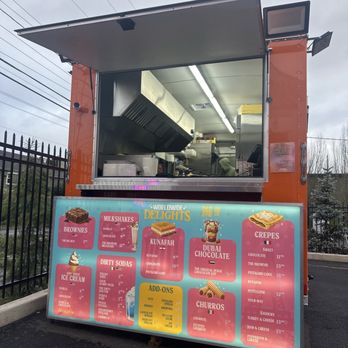 Worldwide Delights - Menu and stand - Desserts Near Me - Portland, Oregon