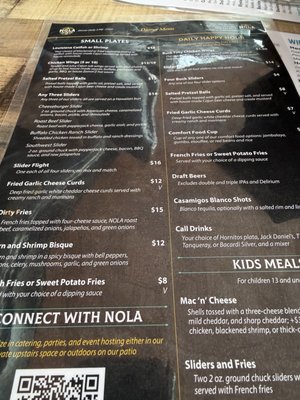 Menu photo 1 NOLA on 5th San Diego, CA Menu photo 1 NOLA on 5th San Diego, CA