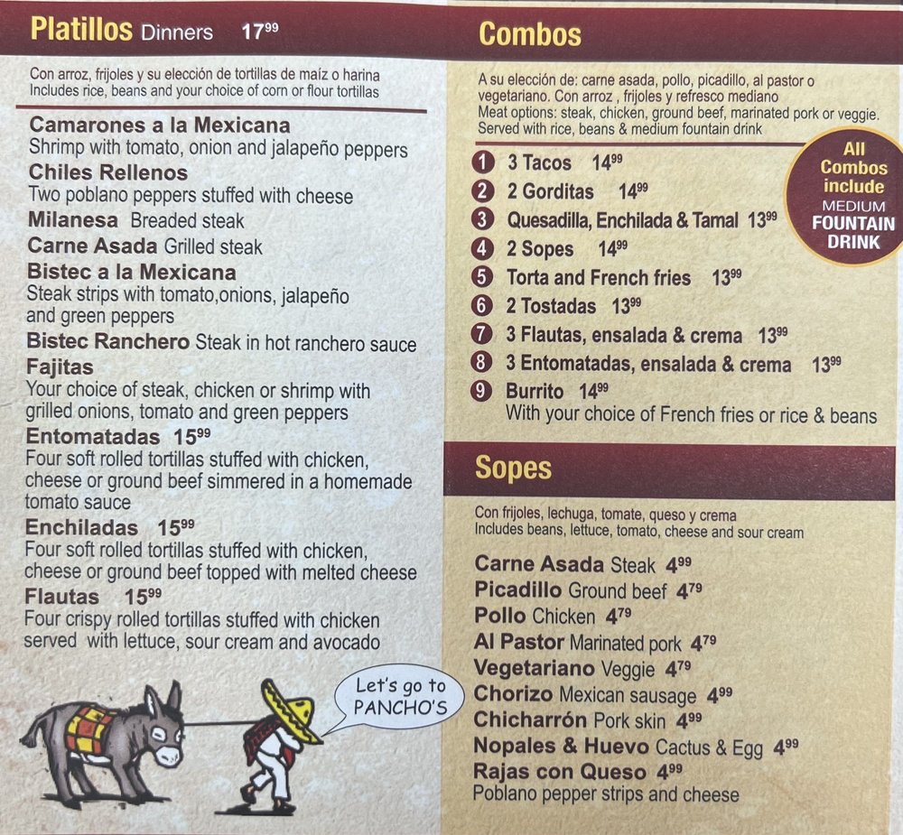 Pancho's Burritos