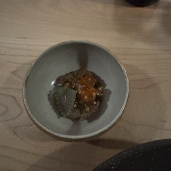 Bastion - Raw Bucksnort Trout in tea - Cocktail Bars Near Me - Nashville, Tennessee