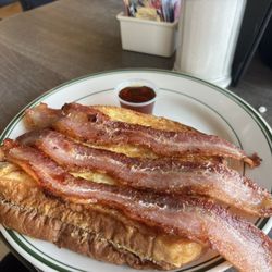 ADK Cavu Cafe - French toast and bacon