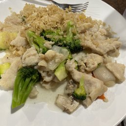 a plate of food a plate of food