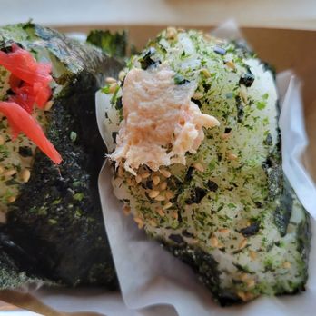 Rice & Nori - BEEF SUKIYAKI ONIGIRI, SALMON YUZU ONIGIRI - Japanese Near Me - South Pasadena, California Rice & Nori - BEEF SUKIYAKI ONIGIRI, SALMON YUZU ONIGIRI - Japanese Near Me - South Pasadena, California