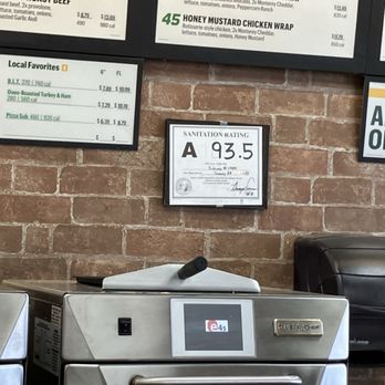 Subway - Sanitation grade - Sandwiches Near Me - Shallotte, North Carolina Subway - Sanitation grade - Sandwiches Near Me - Shallotte, North Carolina