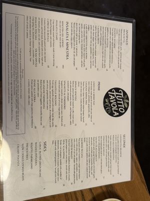 Menu photo 5 Tutto Tavola Riverview, FL Menu photo 5 Tutto Tavola Riverview, FL