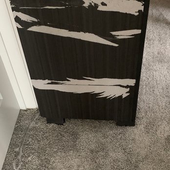 Master Movers - Were mover applied wrong kind of tape directly to furniture  seen in previous pictures. - Movers Near Me - Indianapolis, Indiana
