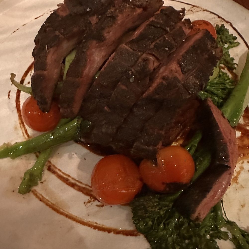 CARNE AHUMADA (Wagyu flank steak w/ habanero demi-glace) CARNE AHUMADA (Wagyu flank steak w/ habanero demi-glace)