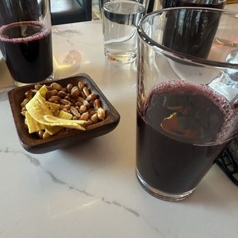 Peruvian Taste - Vaso De Chicha Morada - Peruvian Near Me - Boston, Massachusetts Peruvian Taste - Vaso De Chicha Morada - Peruvian Near Me - Boston, Massachusetts