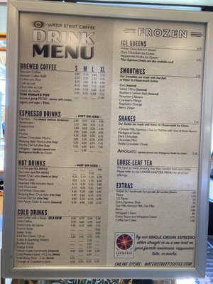 Menu photo 1 Water Street Coffee Joint Portage, MI Menu photo 1 Water Street Coffee Joint Portage, MI
