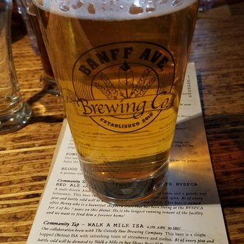 Banff Ave Brewing Co - Tasty ISA - Breweries Near Me - Banff, Alberta