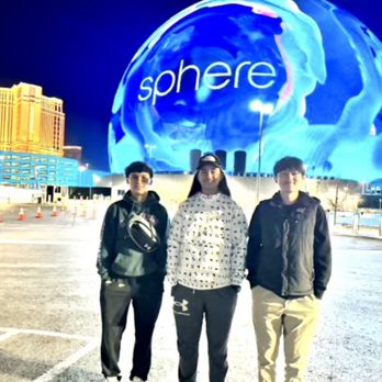 Sphere - with my SON at SPHERE LAS VEGAS , very BIG and BRIGHT and BEAUTIFUL SPHERE ! - Stadiums & Arenas Near Me - Las Vegas, Nevada Sphere - with my SON at SPHERE LAS VEGAS , very BIG and BRIGHT and BEAUTIFUL SPHERE ! - Stadiums & Arenas Near Me - Las Vegas, Nevada