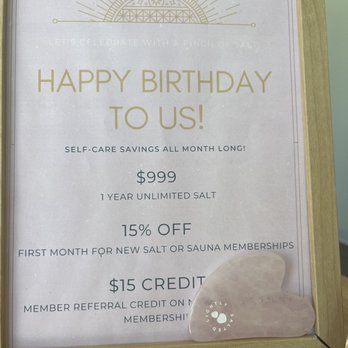 Lightly Salted Spa - Specials - Halotherapy Near Me - Orlando, Florida