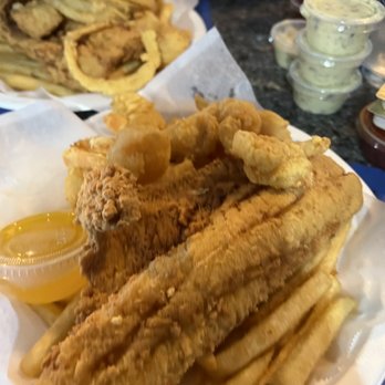 Captain John's - Haddock and shrimp dinner - Seafood Near Me - Lowell, Massachusetts
