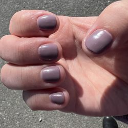 Not a great picture but I assure you the nails were perfect! This is the day I had them done.