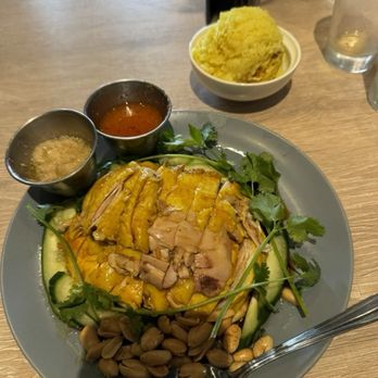 Banana Leaf - Hainanese chicken! - Malaysian Near Me - Vancouver, British Columbia
