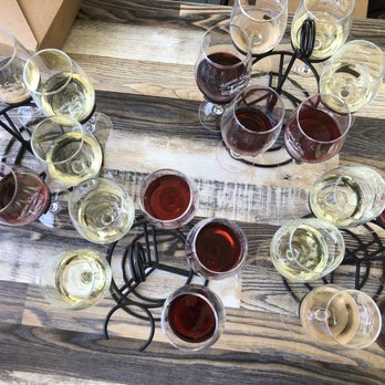 Little Bus Tours - glasses of wine on a table - Breweries Near Me - Temecula, California