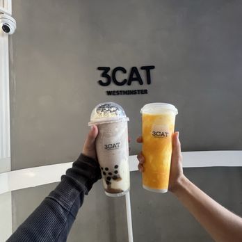 3CAT - Sunlit mango glow & mochi Oreo - Bubble Tea Near Me - Westminster, California 3CAT - Sunlit mango glow & mochi Oreo - Bubble Tea Near Me - Westminster, California