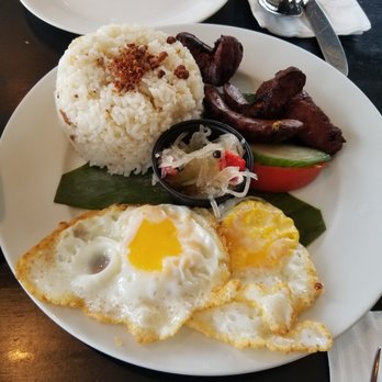 La Parilla De Manila - Pork Longganisa $8.99 (Lunch Price) Ask for runnier egg to get full effect and garlic rice is bomb! - Filipino Near Me - Colonia, New Jersey La Parilla De Manila - Pork Longganisa $8.99 (Lunch Price) Ask for runnier egg to get full effect and garlic rice is bomb! - Filipino Near Me - Colonia, New Jersey