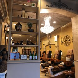 LV Nails & Spa - My Wife Loves this place clean and No harsh acrylic smell, very pleasant atmosphere Great Costumer Service.
