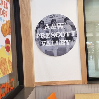 A&W Restaurant - a table and chairs - Burgers Near Me - Prescott Valley, Arizona