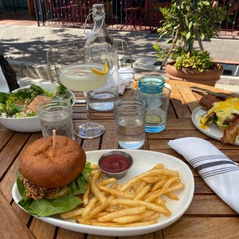 The Cellar - Cheese board, breakfast burger, fried chicken burger, Caesar salad with salmon, and amazing drinks! - Wine Bars Near Me - San Clemente, California The Cellar - Cheese board, breakfast burger, fried chicken burger, Caesar salad with salmon, and amazing drinks! - Wine Bars Near Me - San Clemente, California