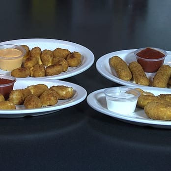 Fat Jack's Pizza - three plates of fried food - Pizza Near Me - Lima, Ohio Fat Jack's Pizza - three plates of fried food - Pizza Near Me - Lima, Ohio