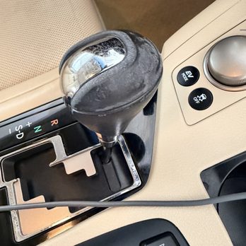 Renown Mobile Detailing - Rough texture of gear shifter - Auto Detailing Near Me - La Habra, California Renown Mobile Detailing - Rough texture of gear shifter - Auto Detailing Near Me - La Habra, California