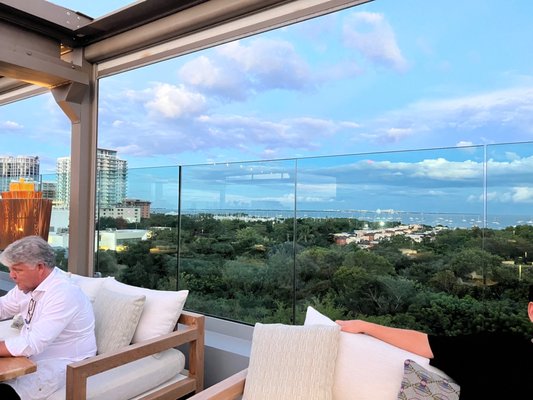 Level 6 Rooftop Restaurant Miami by null