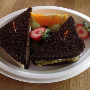 Green Cuisine - Avocado & Brie Pumpernickel Sandwich. Yum! - Sandwiches Near Me - Stone Harbor, New Jersey Green Cuisine - Avocado & Brie Pumpernickel Sandwich. Yum! - Sandwiches Near Me - Stone Harbor, New Jersey