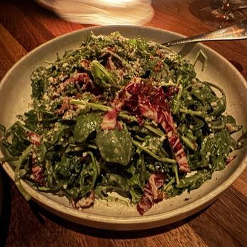Blair's Restaurant - ARUGULA AND SWEET PICKLED ONIONS IN CAESAR DRESSING - Italian Near Me - Los Angeles, California