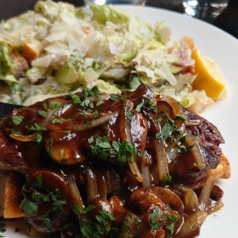 Last Best Brewing & Distilling - Steak Sandwich and Caesar Salad - Canadian (New) Near Me - Calgary, Alberta