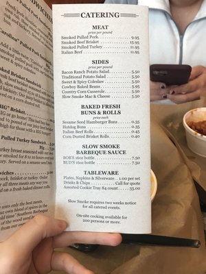 Menu photo 2 Slow Smoke BBQ Sycamore, IL Menu photo 2 Slow Smoke BBQ Sycamore, IL