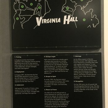 Spyscape - Explanation of the Virginia Hall poster - Museums Near Me - New York, New York