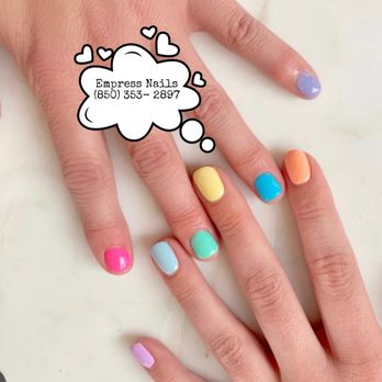 Empress Nails - More pretty bright summer fun Nails - Nail Salons Near Me - Destin, Florida Empress Nails - More pretty bright summer fun Nails - Nail Salons Near Me - Destin, Florida