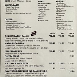 Elroy's Italian American - Menu