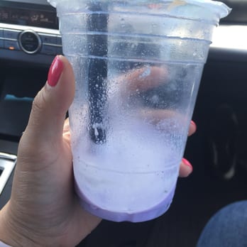 OoFusion - Taro with lychee jelly... Forgot to take a before no pictures of mine bc I finished it. - Juice Bars & Smoothies Near Me - Lake Worth, Florida OoFusion - Taro with lychee jelly... Forgot to take a before no pictures of mine bc I finished it. - Juice Bars & Smoothies Near Me - Lake Worth, Florida