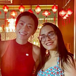 On the left, the owner (Yanyi) came out to serve us and gave us great recommendations!!! On the right, since 2012 my beautiful wife. On the left, the owner (Yanyi) came out to serve us and gave us great recommendations!!! On the right, since 2012 my beautiful wife.