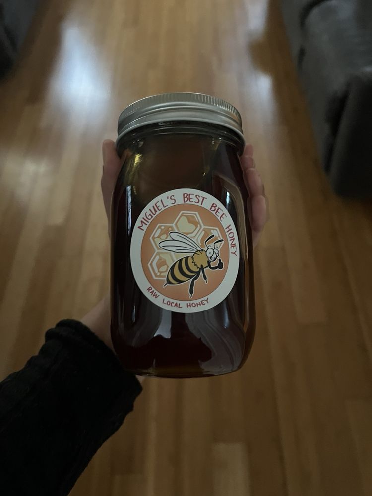 Miguel's Best Bee Honey Logo