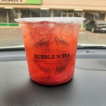Bubble N Tea - Strawberry jasmine(?) - Coffee & Tea Near Me - Beaverton, Oregon Bubble N Tea - Strawberry jasmine(?) - Coffee & Tea Near Me - Beaverton, Oregon