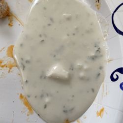 Chuck's Cafe - Watery "blue cheese" dressing....
