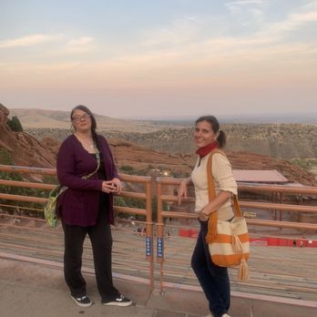 Red Rocks Amphitheatre - Overlooking the seating, stage and Denver in the distance... - Music Venues Near Me - Morrison, Colorado Red Rocks Amphitheatre - Overlooking the seating, stage and Denver in the distance... - Music Venues Near Me - Morrison, Colorado