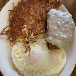 Chicken Fried Steak and Egg