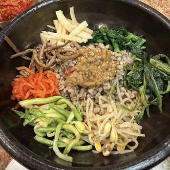 Master Oh's - Barley rice and mixed veggies - Seafood Near Me - Santa Clara, California